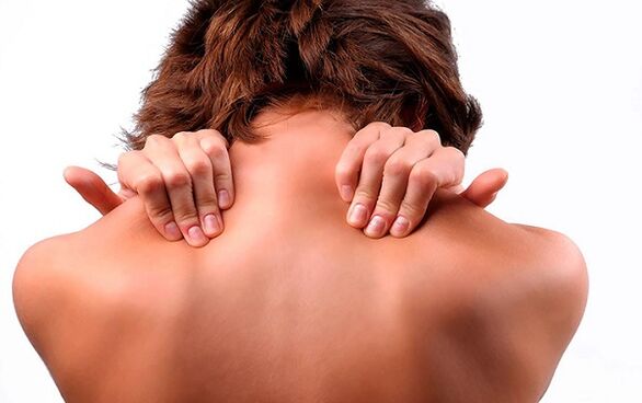 pijn met cervicale osteochondrose